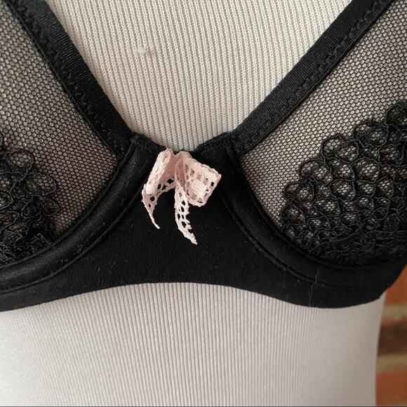 Victoria's Secret Body by Victoria Unlined Lace Demi Underwire Bra 32B Lace Bra - Picture 2 of 10